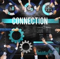 Connect Connection Connecting Commuincation Concept Royalty Free Stock Photo