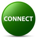 Connect green round button