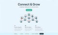 Connect & Grow: Team Collaboration Royalty Free Stock Photo