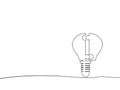Connect the idea of the light bulb puzzle. business concept vector Royalty Free Stock Photo