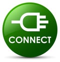 Connect green round button