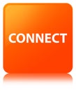 Connect orange square button