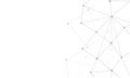 Connect, line, abstract, digital, point, tech, atom, net, network, wire