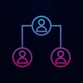 Connect network nolan icon. Simple thin line, outline vector of online and web icons for ui and ux, website or mobile application Royalty Free Stock Photo