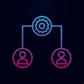 Connect network nolan icon. Simple thin line, outline vector of online and web icons for ui and ux, website or mobile application Royalty Free Stock Photo