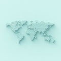 Connected world - global network illuminated