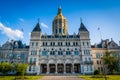 The Connecticut State Capitol Building in Hartford, Connecticut. Royalty Free Stock Photo