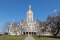 Connecticut State Capitol in Hartford viewed from the South