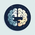 Connecting Brain Hemispheres Puzzle Concept Royalty Free Stock Photo