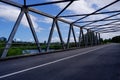 connecting bridge in the village of Binjai, Natuna Island