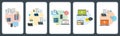 Connection, backup, report, sharing, communication and computer icons