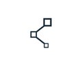 Connection Chain Icon Vector Logo Template Illustration Design