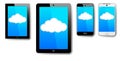 Tablet, Computer, Phone, Cell, Smart, Mobile, Cloud Connection