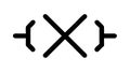 Connection error or no sync icon , vector design Generative AI Royalty Free Stock Photo