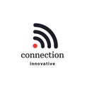 Connection innovative logo