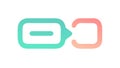 Connection Link Icon. Networking and Interactivity. vector design Generative AI Royalty Free Stock Photo