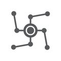 connection icon - network icon - share icon