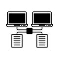 Connection process Vector Icon which can easily modify or edit