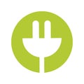 Connector energy ecology isolated icon