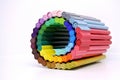 the connector pens with various colors