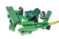 Connectors used in data communicat Royalty Free Stock Photo