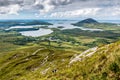 Landscape of the coast of Connemara Royalty Free Stock Photo