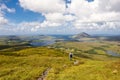 Connemara panoramic view Royalty Free Stock Photo