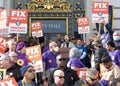 Connie Chan, SF Supervisor D1 and BOS budget chair speaking at Union Workers Rally