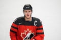 Connor McDavid, during game between team Latvia and team Canada.