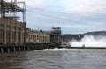 Conowingo floodgates Royalty Free Stock Photo