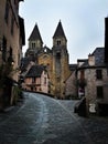 Conque medieval village in France
