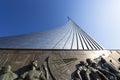 Conquerors of Space Monument, Moscow, Russia Royalty Free Stock Photo