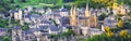 Conques -medieval village and abbey , France