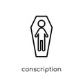 conscription icon from Army collection.