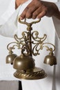 Consecration bells during holy mass Royalty Free Stock Photo