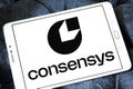 consensys blockchain software company Royalty Free Stock Photo