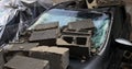 Consequences of a building collapse and car parking