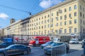 Consequences of fire. 2016 in the building of the Ministry of Defence on the Znamenka. Moscow