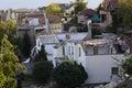 Consequences of a landslide in an expensive residential quarter on the beach