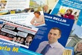 Conservative Party Campaign leaflets
