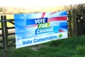 Conservative Party election poster