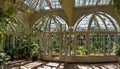 conservatory at botanical gardens