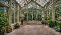 conservatory at botanical gardens