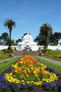 The Conservatory of Flowers building at the Golden Gate Park in San Francisco