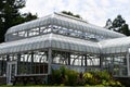 Conservatory at Lasdon Park and Arboretum in Katonah, New York Royalty Free Stock Photo