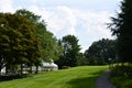 Conservatory at Lasdon Park and Arboretum in Katonah, New York Royalty Free Stock Photo