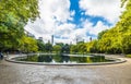 Conservatory Water in CENTRAL PARK. New York City, USA