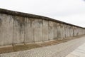 Conserved ruins of the Berlin wall