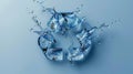 Conserving Resources: Recycling Water Sign Concept