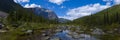 Consolation Lake Panorama Royalty Free Stock Photo